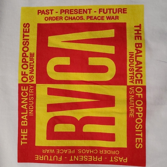 RVCA Graphic Tee Mens XL NWT! - Picture 2 of 6
